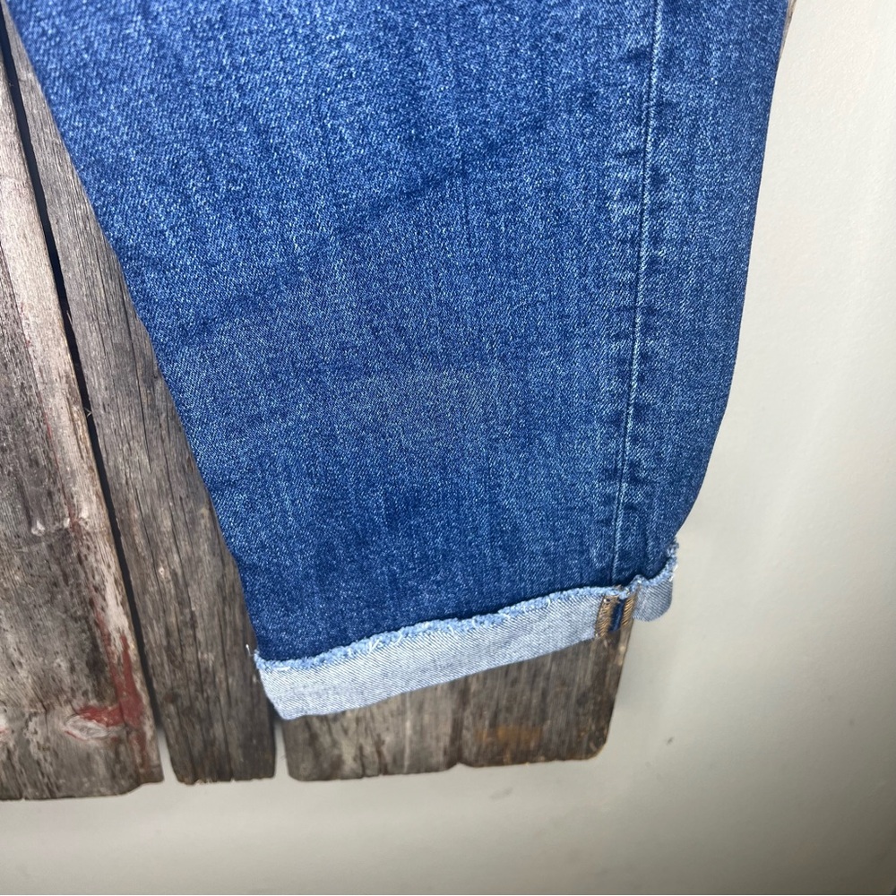 Flying Monkey Cuffed Stretch Boyfriend Jean Dark Wash size 28 - Picture 5 of 12